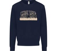 L'Ultima Parodia Della Cena Eterna Felpa Per Bambini Con Teschi Atei