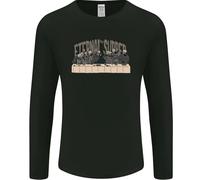 L'Ultima Parodia Della Cena Eterna T-Shirt A Maniche Lunghe Uomo Con Teschi