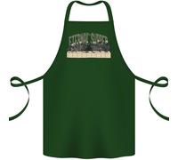 L'Ultima Parodia Della Cena Eterna Teschi Cotone Grembiule 100% Biologico