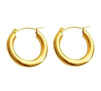 L'Ultima Versione di Orecchini a Cerchio ovali in Metallo Geometrico Orecchini Lucidi di personalità Francese per Gioielli semplici da Donna Practical And Attractive