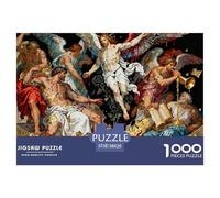 L'ultimo giudizio di Michelangelo Puzzle in Legno Impermeabile DIY Puzzles Da 1000 Pezzi Regali Per Adulti Colorati Per Decorazioni Domestiche