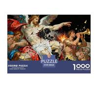 L'ultimo giudizio di Michelangelo Puzzle in Legno Impermeabile Puzzles Da 1000 Pezzi Regali Per Adulti Divertenti Giochi Di Impegnativi