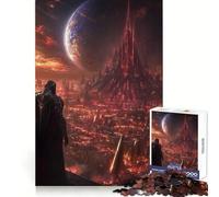 L'ultimo guardiano su un mondo caduto - Puzzle da 1000 pezzi per adolescenti - Gioco di sfida mentale - Passatempo rilassante - Taglio preciso - Regalo delizioso 38x52cm