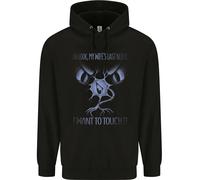 L'Ultimo Nervio Di Mia Moglie Felpa Divertente Per Marito E Bambini