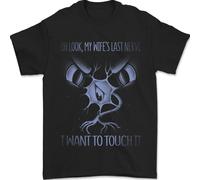 L'Ultimo Nervio Divertente Del Marito Uomo T-Shirt 100% Cotone