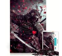 L'ultimo samurai, puzzle da 1000 pezzi per adulti, gioco di logica puro, momento di pace, taglio preciso, regalo sentito 38x52cm