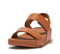 Lulu Adjustable Leather Back-Strap Sandals Bruin - Taglia 37