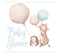 Lulu and Bell Baby shower guest book (Hardcover) (Copertina rigida)