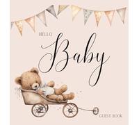 Lulu and Bell Bear Baby Shower Guest Book (hardback) (Copertina rigida)