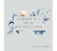 Lulu and Bell Celebration of life, funeral book, Condolence b (Copertina rigida)