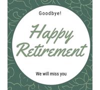 Lulu and Bell Happy Retirement Guest Book (Hardcover) (Copertina rigida)