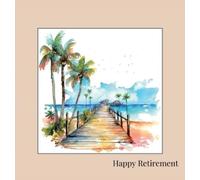 Lulu and Bell Happy Retirement Guest Book with lined pages (h (Copertina rigida)