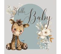 Lulu and Bell Hello Baby, Baby Shower Guest Book (hardback) (Copertina rigida)
