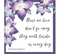 Lulu and Bell Religious quote in loving memory, condolence bo (Copertina rigida)