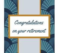 Lulu and Bell Retirement Guest Book with lined pages (hardbac (Copertina rigida)