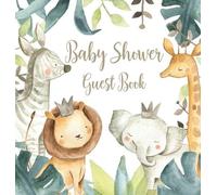 Lulu and Bell Safari Baby Shower Guest Book (Hardcover) (Copertina rigida)