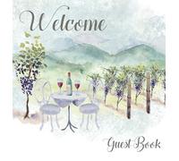 Lulu and Bell Vineyard themed Guest Book, vacation home, comm (Copertina rigida)
