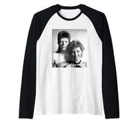 Lulu David Bowie Ziggy Stardust Era Ritratto 1973 Maglia con Maniche Raglan