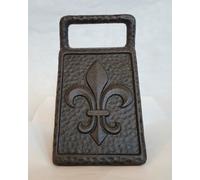 Lulu Decor, 100% Ghisa Fleur de lis Heavy Fermaporta