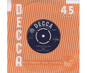 LULU - LEAVE A LITTLE LOVE 7 INCH (7" 45) UK DECCA 1965