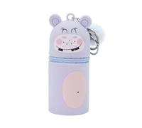 Lulubug Mini ciondolo in silicone ippopotamo Lilly