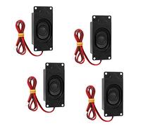 LuluDa 4 PCS 3 Watt 8 Ohm Altoparlante Micro Fai-Da-Te Per Piccoli Progetti Elettronici Macchine Pubblicitarie Monitor Tv Lcd Ampia Gamma Completa