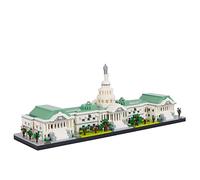 LULUFUN Kit di modellini del Campidoglio degli Stati Uniti, mini blocchi di costruzione famosi per l'architettura, set di modelli da collezione, regali giocattolo per bambini e adulti 4030 pezzi