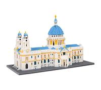 LULUFUN Kit di modellini della cattedrale di St. Paul, Mini Blocchi di Costruzione Famosi per l'architettura, Set di Modelli da Collezione, Regali Giocattolo per Bambini e Adulti 7053 Pezzi