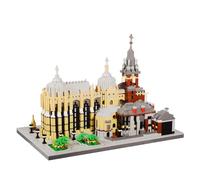 LULUFUN Set di blocchi da costruzione della cattedrale di Aquisgrana, giocattoli famosi in tutto il mondo, kit di micro mini blocchi per hobbisti, regalo per adulti e bambini (6650 pezzi)