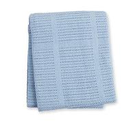 Lulujo - 121 - 010 - 003 cotone coperta lavorata a maglia, 100 x 80 cm