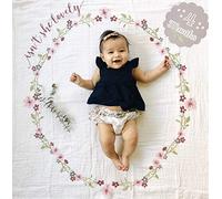 Lulujo Baby - Baby Milestone Carte e Coperta Set