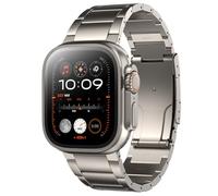 LULULOOK Cinturino in Titanio Grado 2 per Apple Watch,Chiusura Pieghevole,con DLC antigraffio,Leggero,Estetico,Piacevole da Indossare,Cinturino per Apple Watch Ultra 3 2 1 S11 S10 S9(49/46/45/44mm)