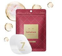 Lululun Precious - Set di maschere in tessuto anti-invecchiamento per donne, senza alcool, senza profumo, per la cura della pelle giapponese per l'uso quotidiano (7 fogli)