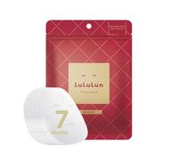 Lululun Precious - Set di maschere in tessuto anti-invecchiamento per donne, senza alcool, senza profumo, per la cura della pelle giapponese per l'uso quotidiano (7 fogli)