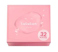 Lululun Pure Every's Face Mask - Maschera nutriente e idratante per donne con estratto di cacao, per tutti i tipi di pelle, cura della pelle giapponese per l'uso quotidiano (32 fogli)