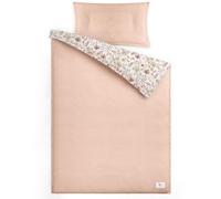 lulumoon Biancheria da letto per bambini 100 x 135 cm con federa 40 x 60: set di biancheria da letto per bambini in jersey di cotone Oeko-Tex - morbido e altamente elastico - 4 stagioni per bambini in