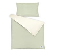 lulumoon Biancheria da letto per bambini 100 x 135 cm con federa 40 x 60: set di biancheria da letto per bambini in jersey di cotone Oeko-Tex - morbido e altamente elastico - 4 stagioni per bambini in