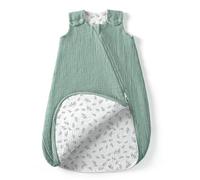 lulumoon Sacco nanna per bambini da 15 a 24 mesi: sacco a pelo in mussola per bambini e bambine - Sacco nanna in cotone per 90 cm per tutte le stagioni