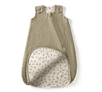 lulumoon Sacco nanna per bambini da 3 a 9 mesi: sacco a pelo in mussola per bambini e bambine - Sacco nanna in cotone per 70 cm per tutte le stagioni