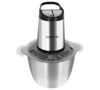 Luma Bella, Tritacarne elettrico 800W multifunzione 3L, Argento