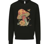 Lumaca Che Suona La Chitarra Rock Musica Chitarrista Uomo Felpa Maglione