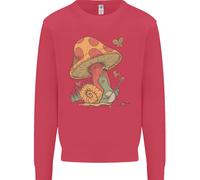 Lumaca Che Suona La Chitarra Rock Musica Chitarrista Uomo Felpa Maglione