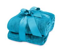 Lumaland Coperta Con Maniche In Morbido Coral Fleece Con Tasca Per Smartphone