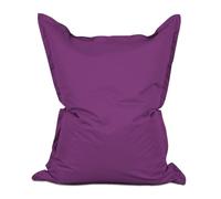 Lumaland - Enorme pouf "Luxury", XXL, 380 litri, 140 x 180 cm, per interni ed esterni, Lila, Indoor & Outdoor XXL - 140 x 180 cm