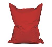 Lumaland - Enorme pouf "Luxury", XXL, 380 litri, 140 x 180 cm, per interni ed esterni, Rot, Indoor & Outdoor XXL - 140 x 180 cm