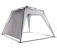 Lumaland Outdoor Padiglione 2,5 x 2,5 m | Impermeabile e protezione UV | Tenda da giardino INCL. 1 pannello laterale e borsa e picchetti | tenda da campeggio e ricezione robusta | Montaggio rapido
