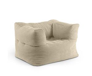 Lumaland Poltrona modulare, 400 l, per divano modulare, ideale da abbinare con pouf | EPS/Bean Bag con imbottitura | Cuscino per interni lounge lavabile per soggiorno, camera da letto & Co.