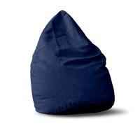 Lumaland Poltrona Sacco Pouf Puff Luxury XL Plus Comfortline 220 lt Blu Scuro