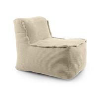 LUMALAND Pouf modulare semi-velluto costolato 200 l per divano modulare | Ideale per poltrona e pouf | Pouf con perle EPS con imbottitura | Cuscino seduta interno lavabile per soggiorno, camera da