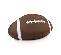 Lumaland sacco da calcio americano (80x160 cm): Il touch down per la tua esperienza di seduta | Come godersi il gioco con stile sia all'interno che all'esterno I Con oltre 2,5 milioni di perline EPS